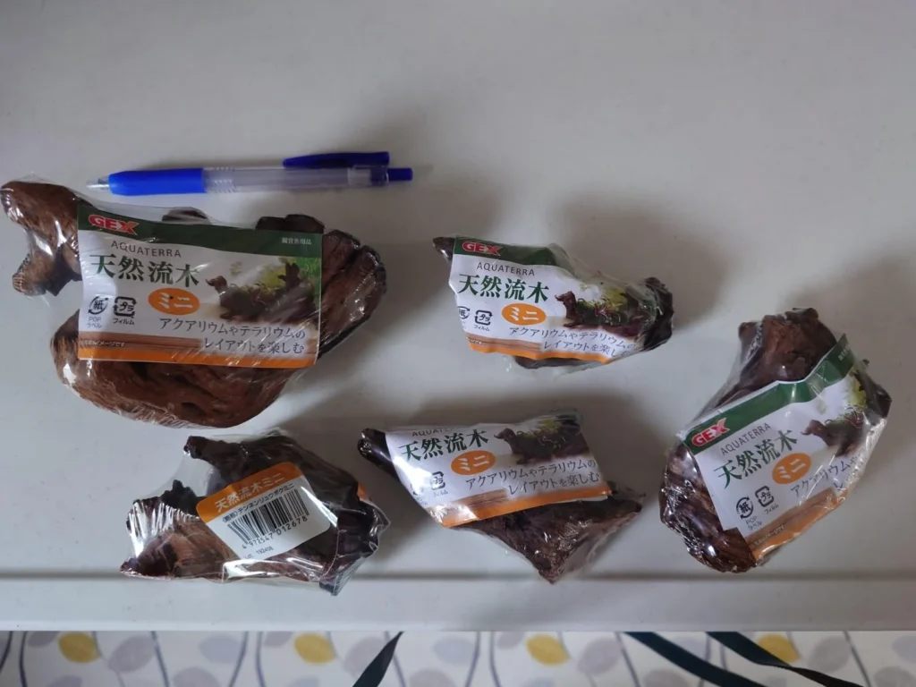 流木を選ぶ際のチェックポイント