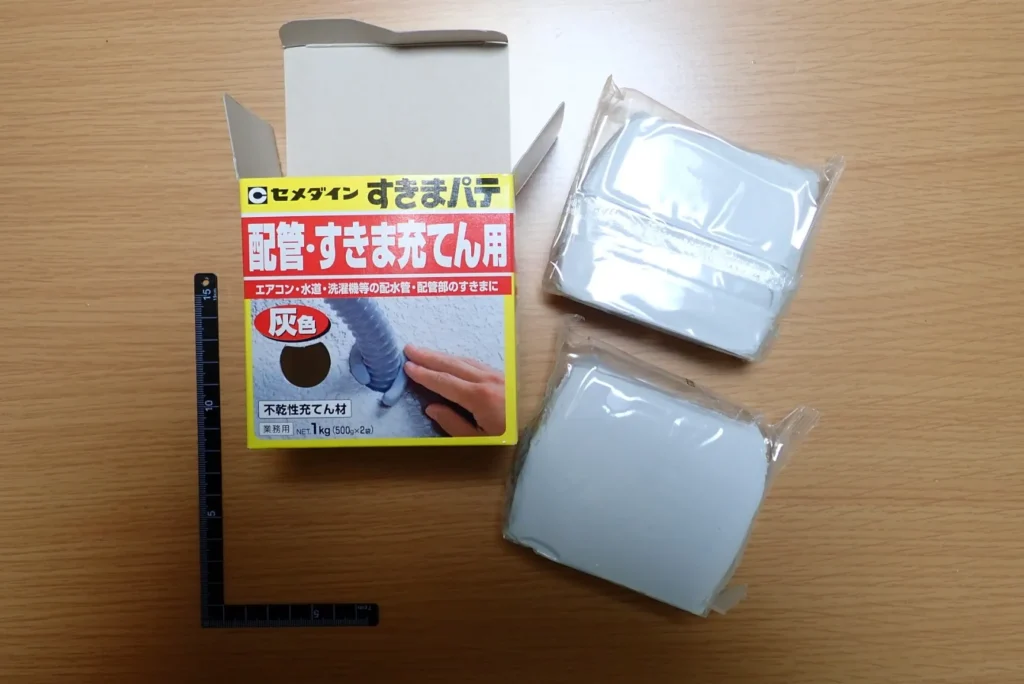 隙間パテとは？基本的な用途と種類