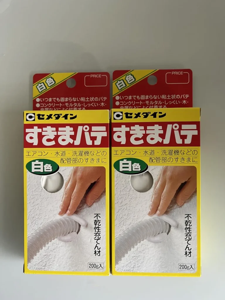 コーナンでの隙間パテ販売状況