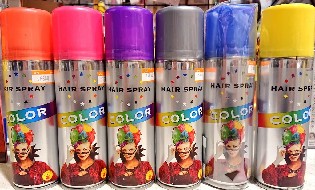 ヘアカラースプレー 100均