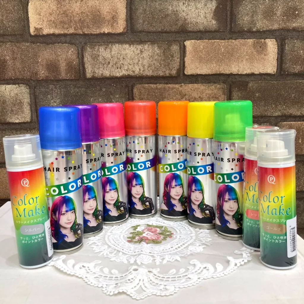 ヘアカラースプレー 100均