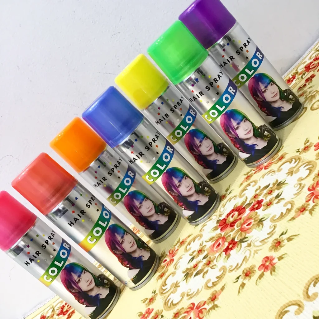 ヘアカラースプレー 100均