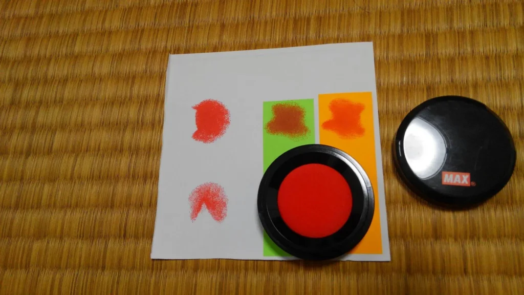 朱肉の保管とメンテナンス