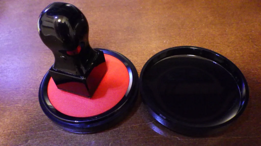 朱肉が急に必要になったときの対処法