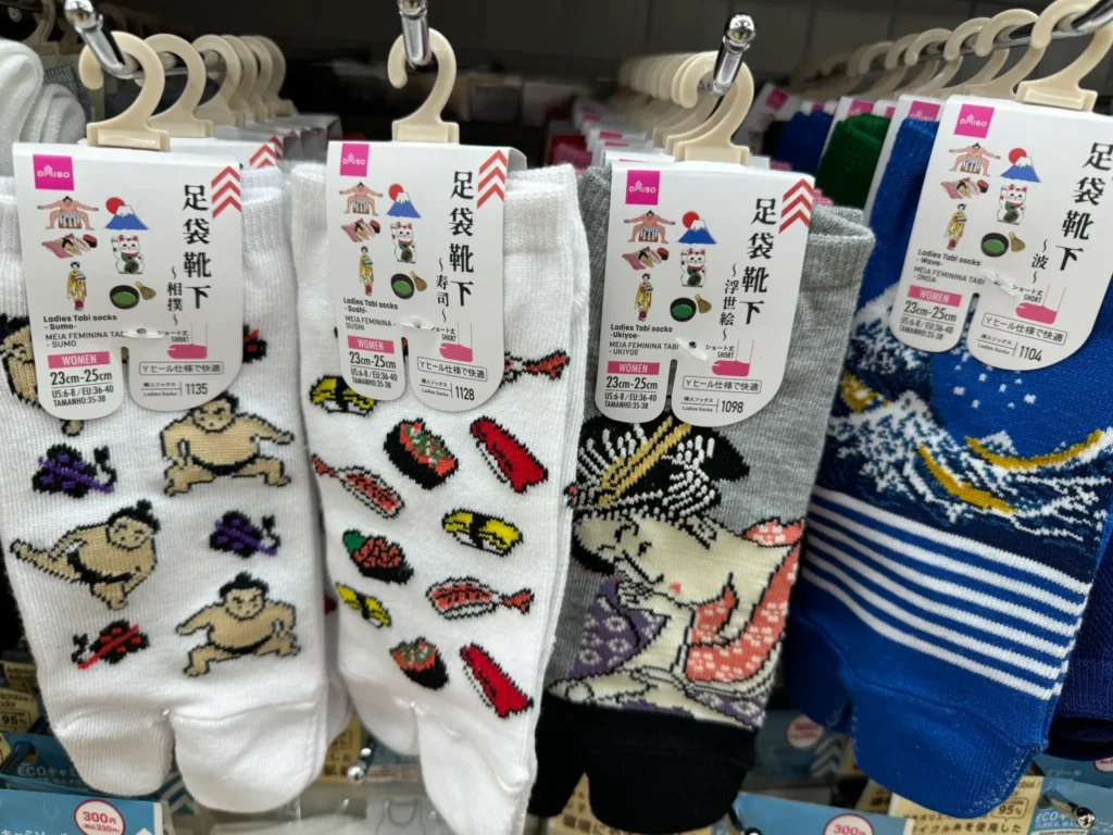 足袋の売り場はどこ